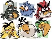 angry birds fan art